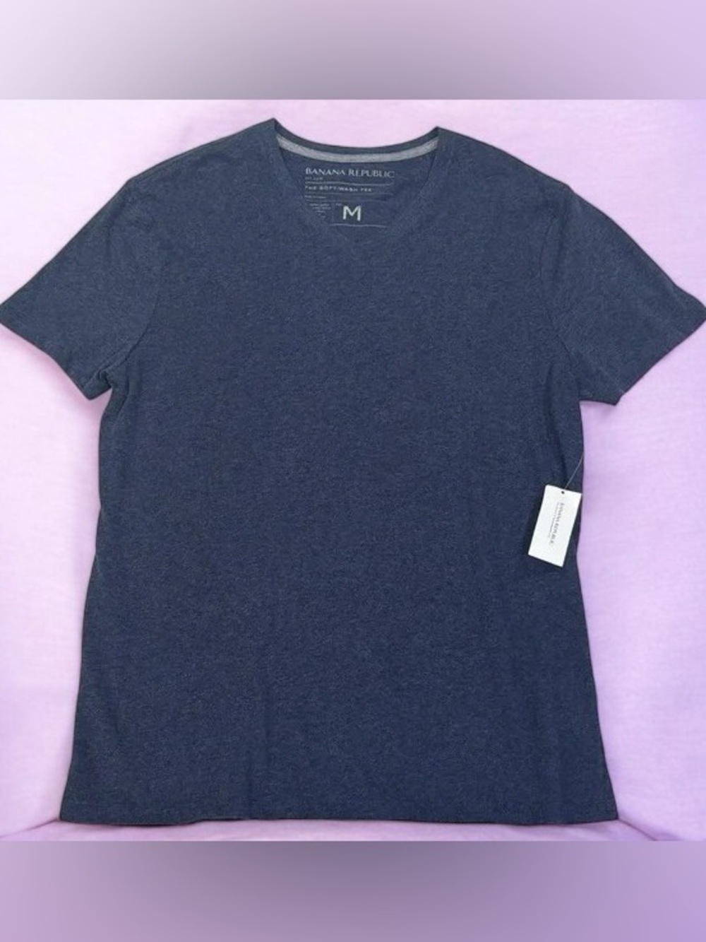 💖 Women's Crewneck Tee in Navy Heather